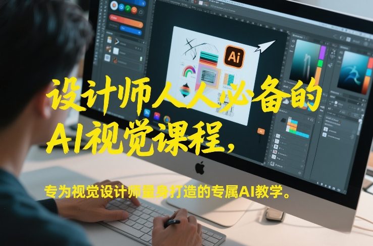 设计师人人必备的AI视觉课程，专为视觉设计师量身打造的专属AI教学-夏姐拆项目