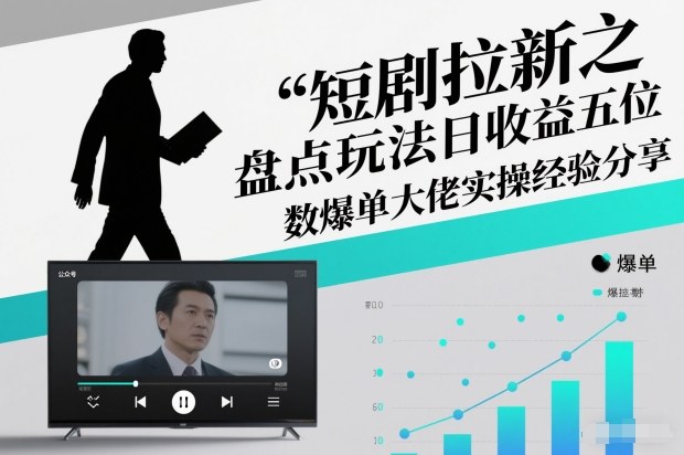 短剧拉新之盘点玩法日收益五位数爆单大佬实操经验分享-夏姐拆项目