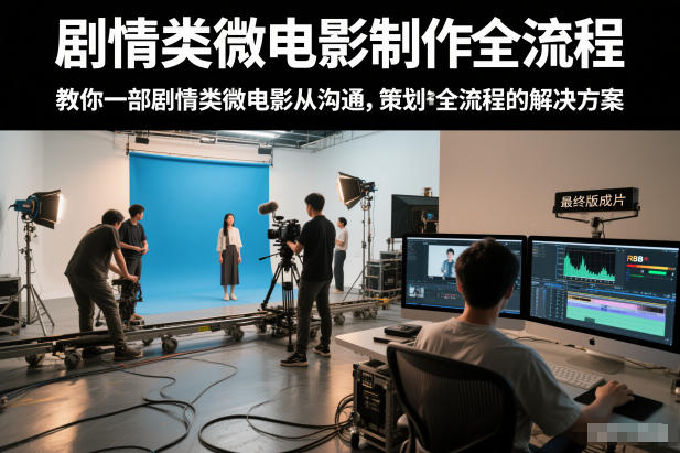 剧情类微电影制作全流程，教你一部剧情类微电影从沟通，策划到拍摄制作全流程的解决方案-夏姐拆项目