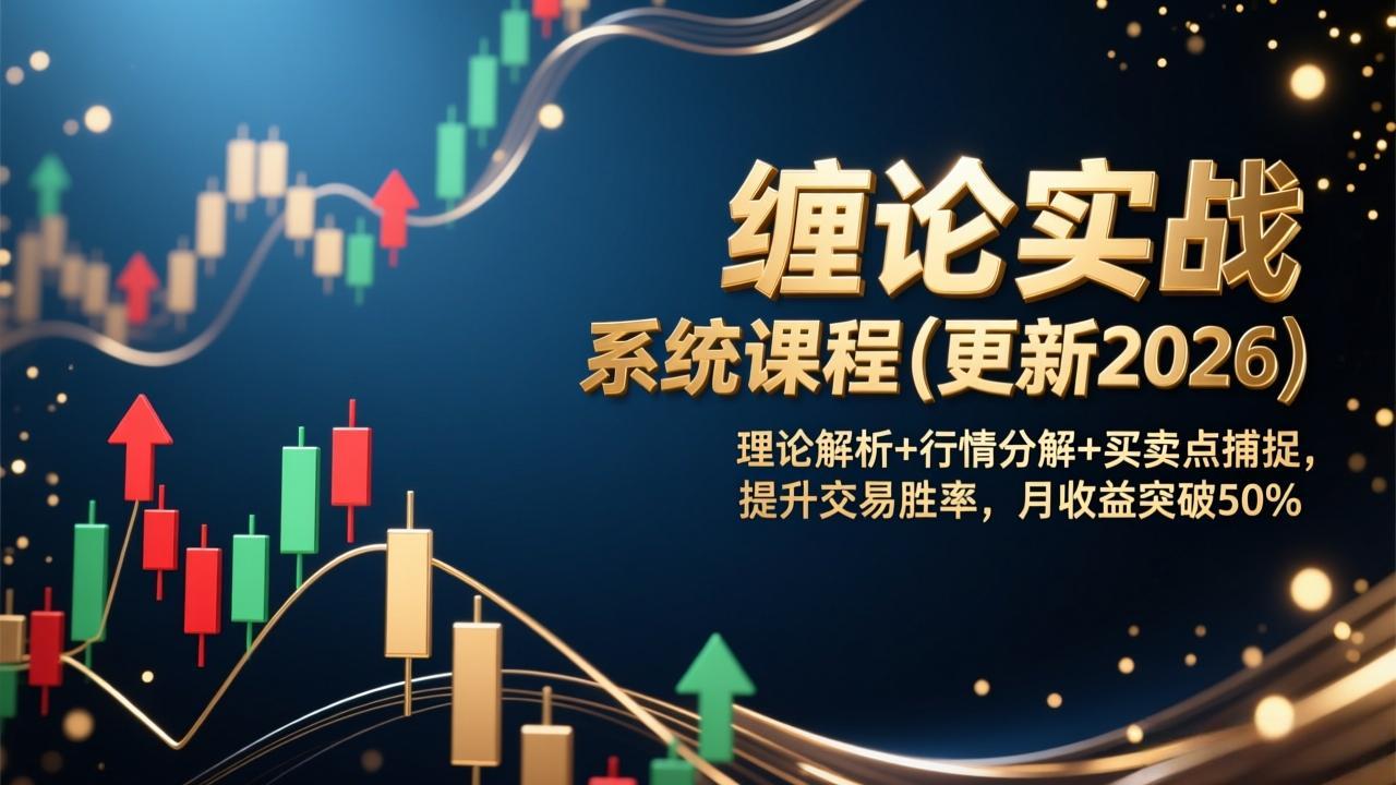 缠论实战系统课程(更新2026-夏姐拆项目