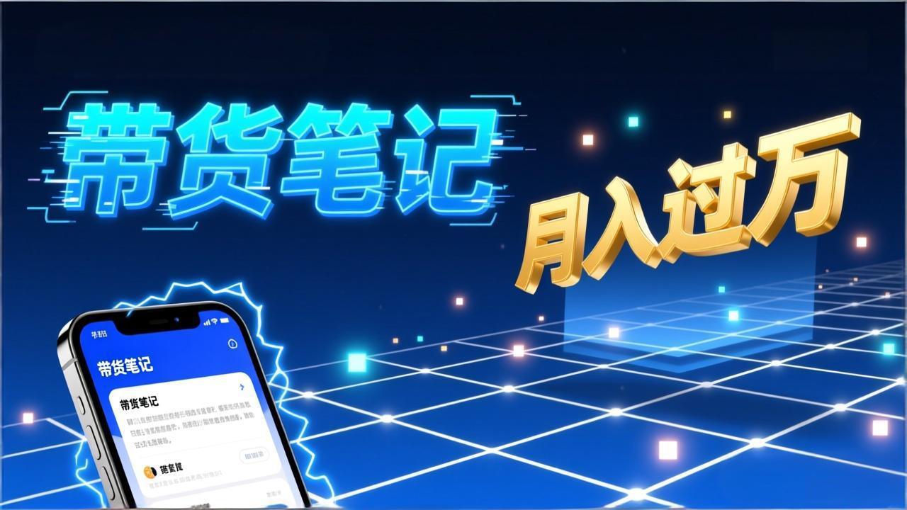 小红书爆款笔记带货实战：拆解封面标题正文全要素，手把手教你单篇笔记带货月入过万-夏姐拆项目