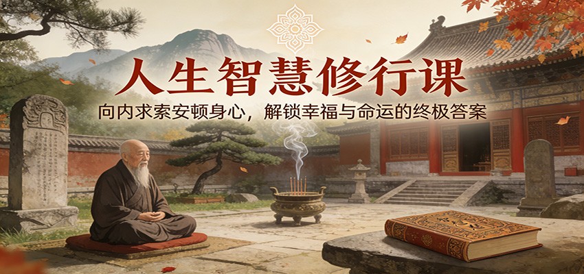 人生智慧修行课：向内求索安顿身心，解锁幸福与命运的终极答案-夏姐拆项目