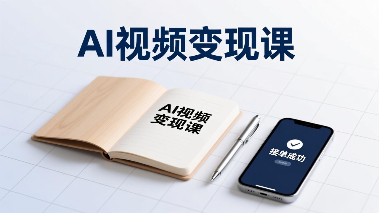AI视频变现课，学完即可创作短片、接商单，实现副业增收，单项目报价可达千元-夏姐拆项目